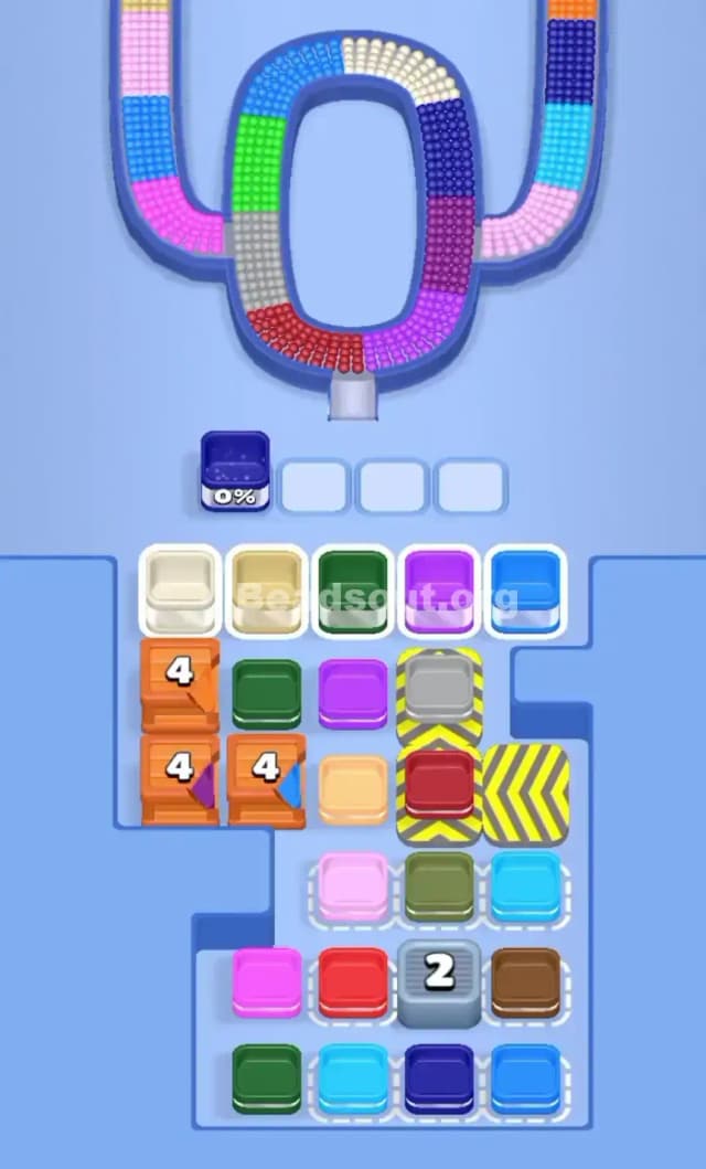 Beads Out Level 586 Gameplay