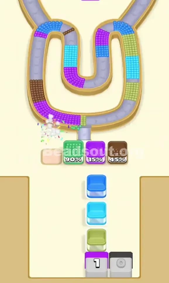 Beads Out Level 50 Solution 3