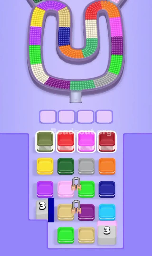 Beads Out Level 68 Gameplay