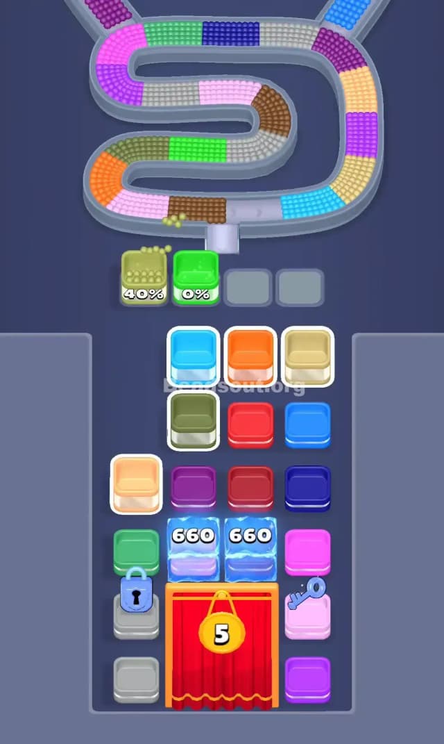 Beads Out Level 898 Gameplay