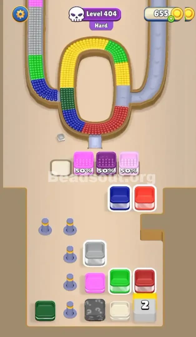 Beads Out Level 404 Solution 2