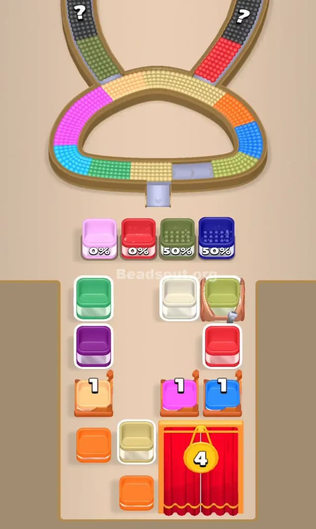 Beads Out Level 836 Solution 1