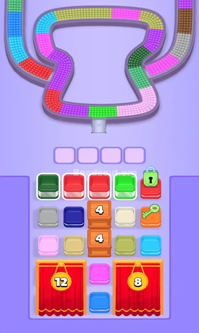 Beads Out Level 876 Gameplay