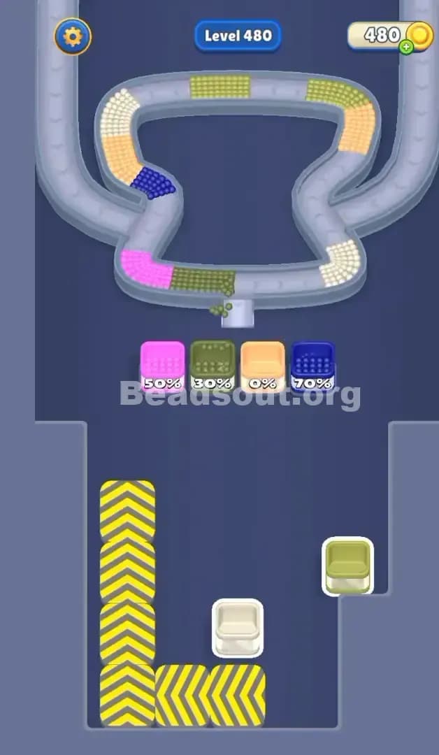 Beads Out Level 480 Solution 3