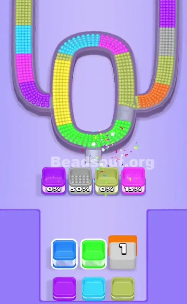 Beads Out Level 35 Solution 1