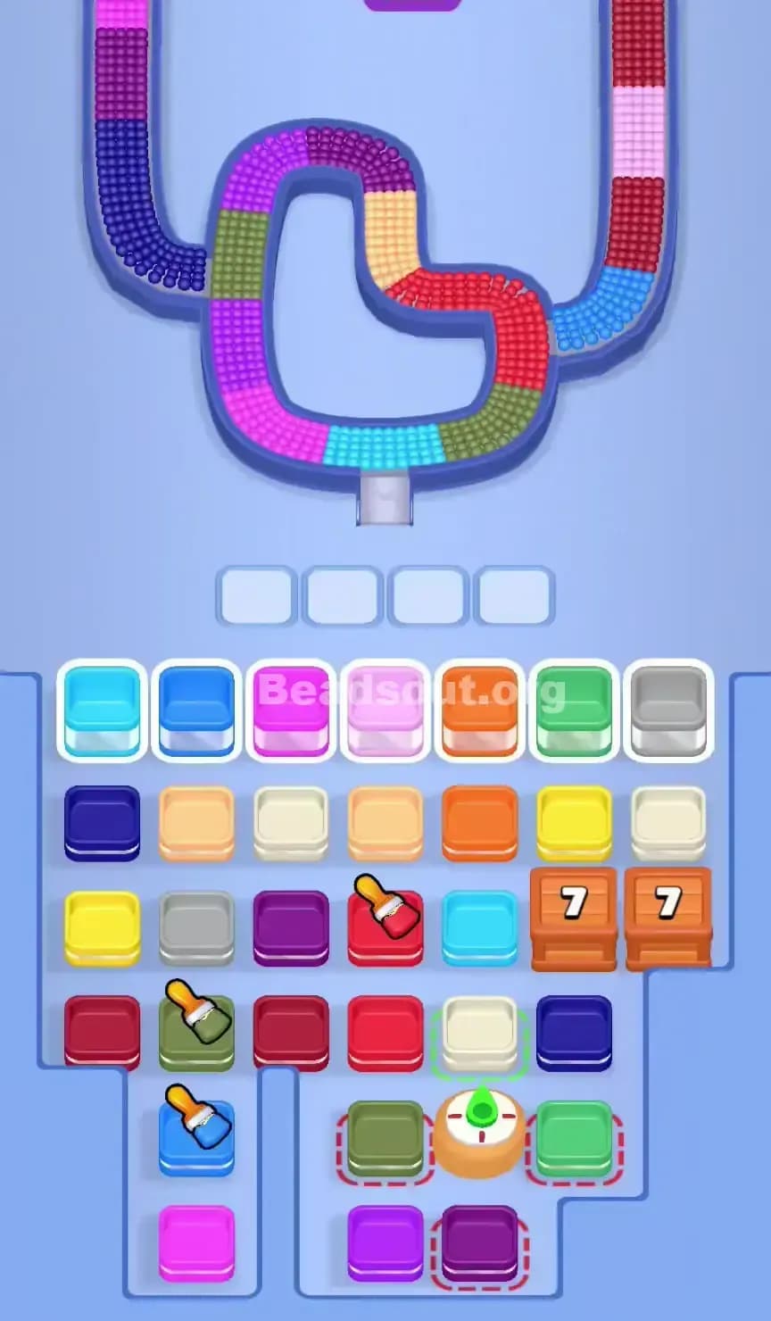 Beads Out Level 724 Screenshot