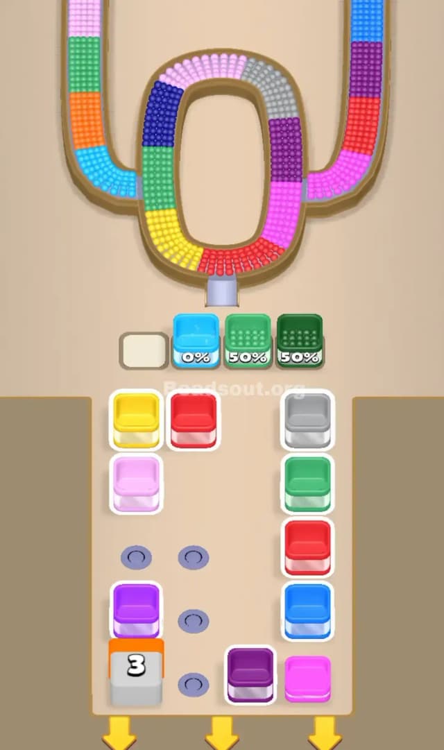 Beads Out Level 445 Solution 1