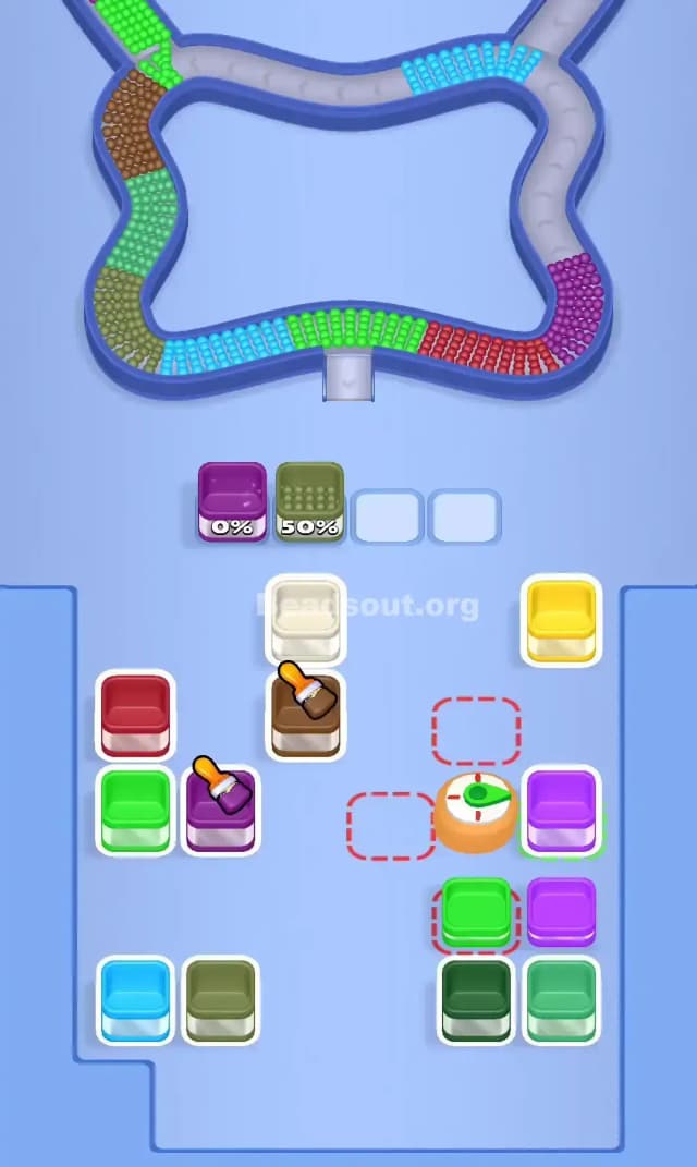 Beads Out Level 710 Solution 2