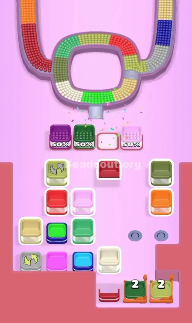 Beads Out Level 525 Solution 1