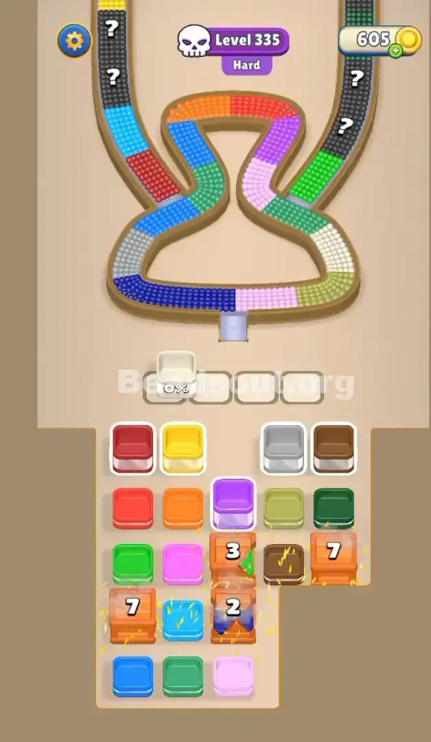 Beads Out Level 335 Gameplay