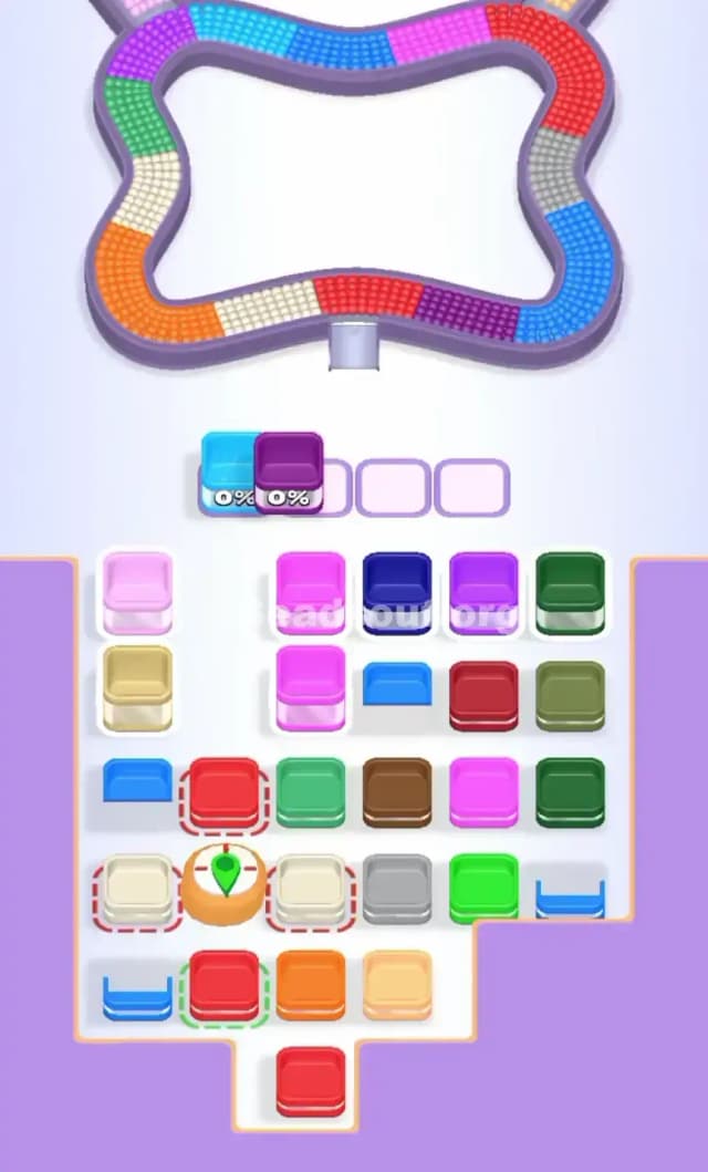 Beads Out Level 649 Gameplay