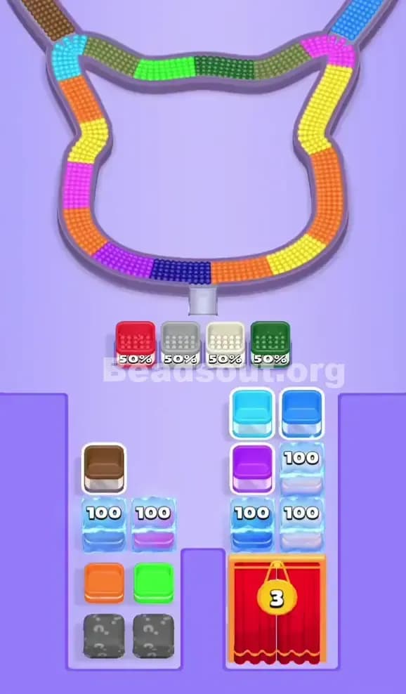 Beads Out Level 170 Solution 1
