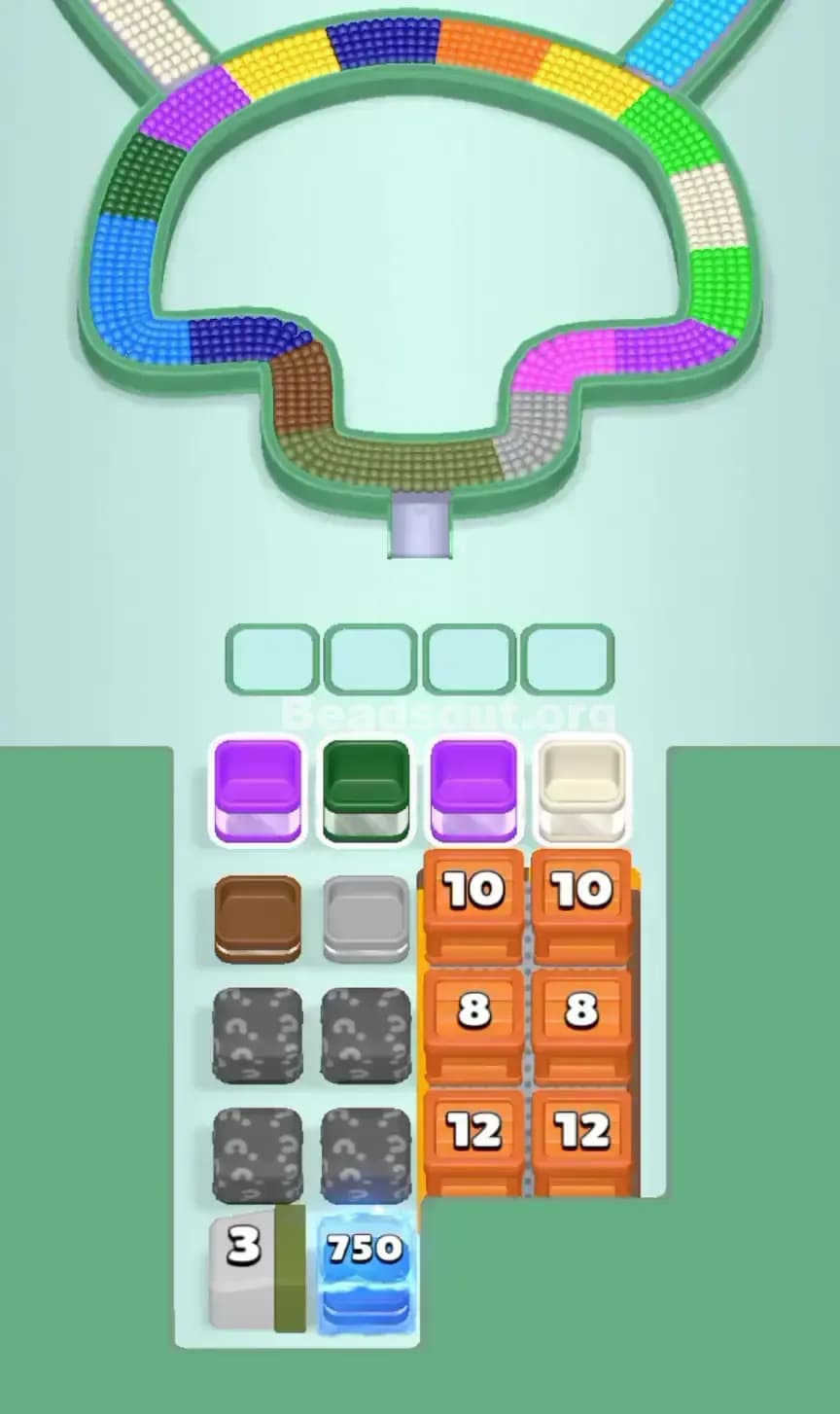 Beads Out Level 256 Screenshot