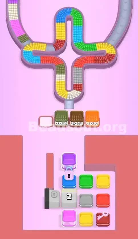 Beads Out Level 166 Solution 2