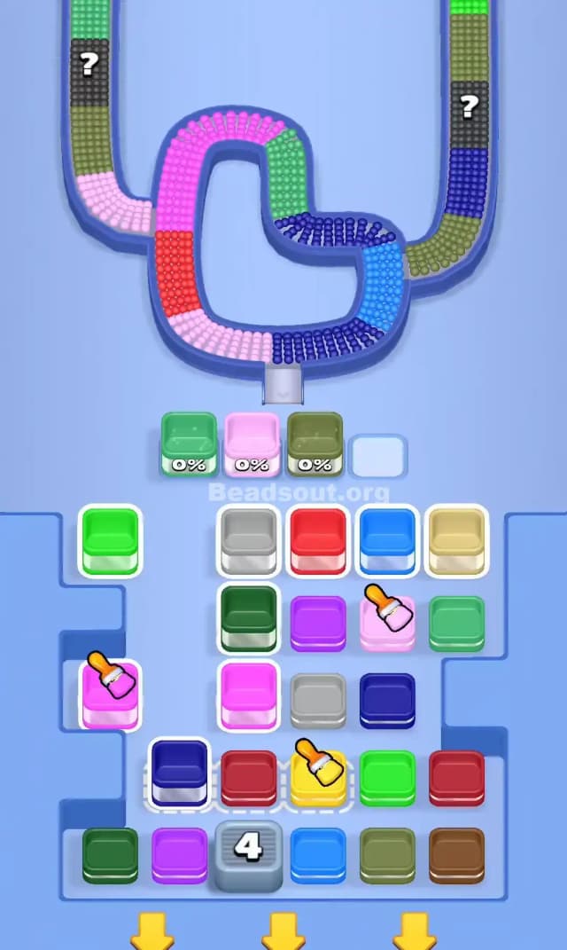 Beads Out Level 739 Gameplay