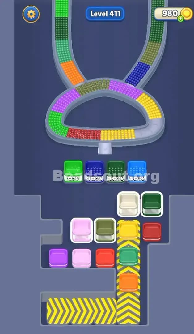 Beads Out Level 411 Solution 1