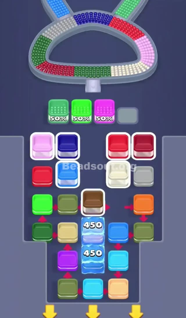 Beads Out Level 687 Solution 1