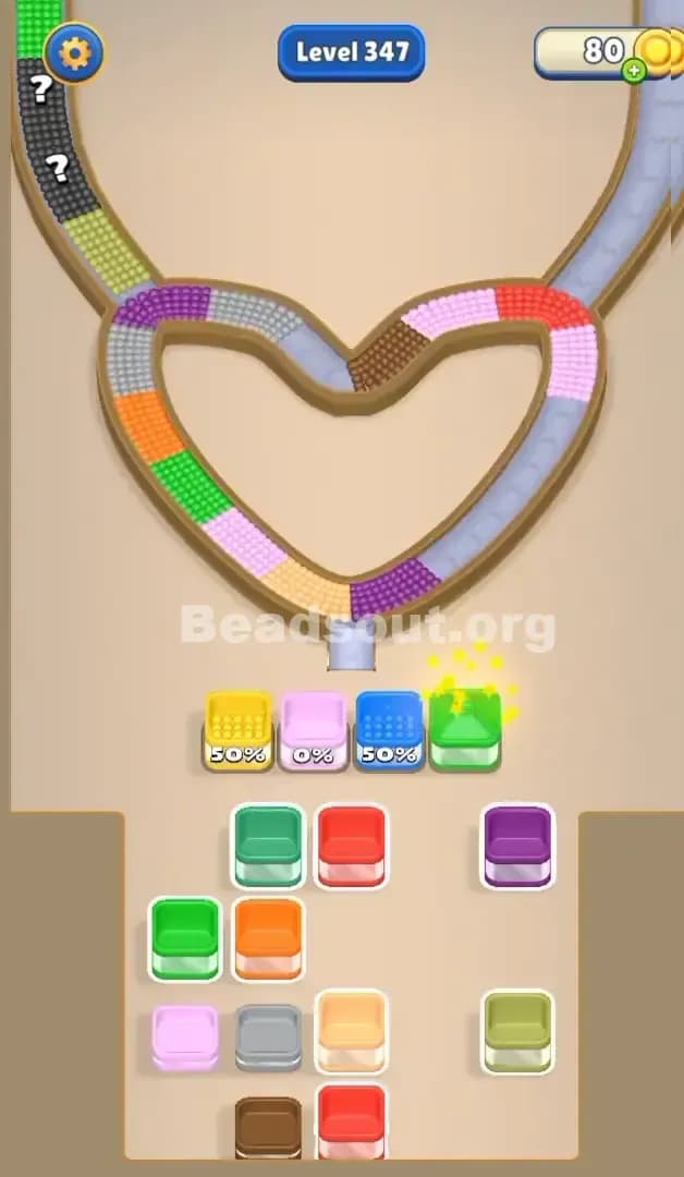 Beads Out Level 347 Solution 1