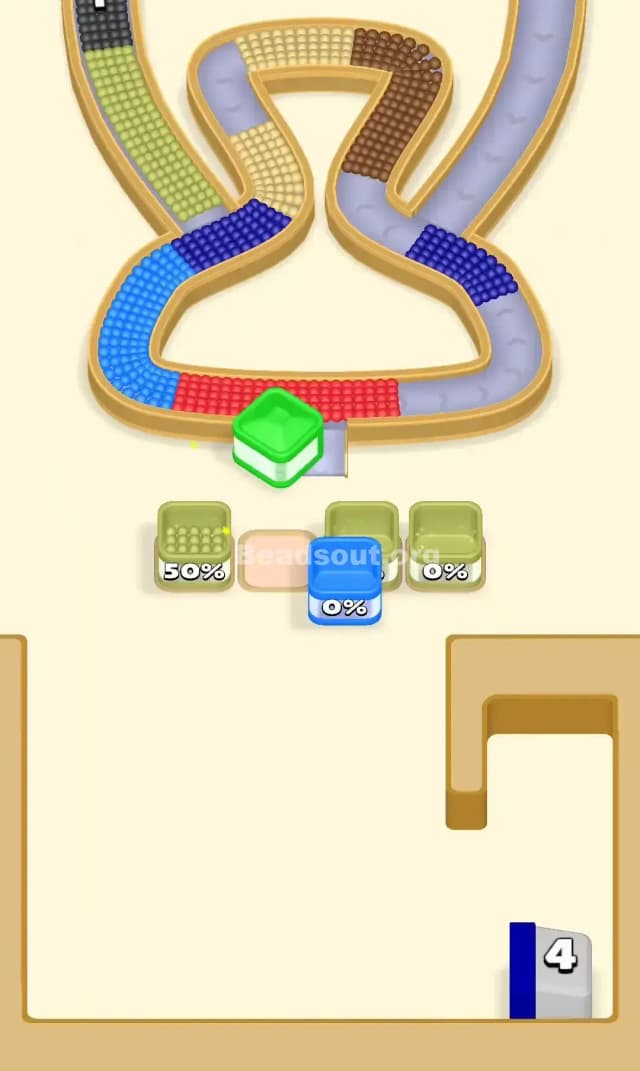 Beads Out Level 808 Solution 3