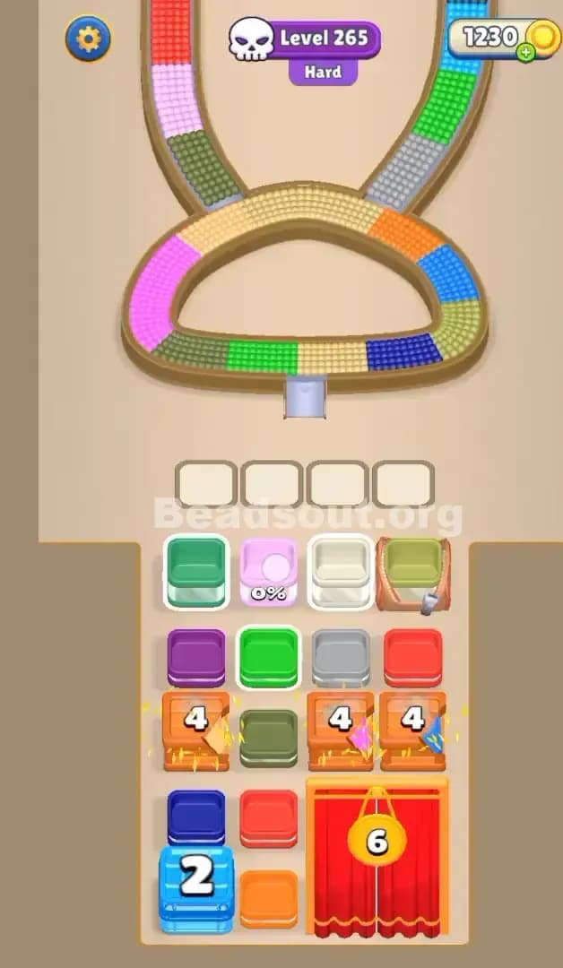 Beads Out Level 265 Screenshot