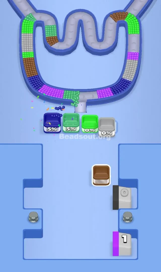 Beads Out Level 203 Solution 3