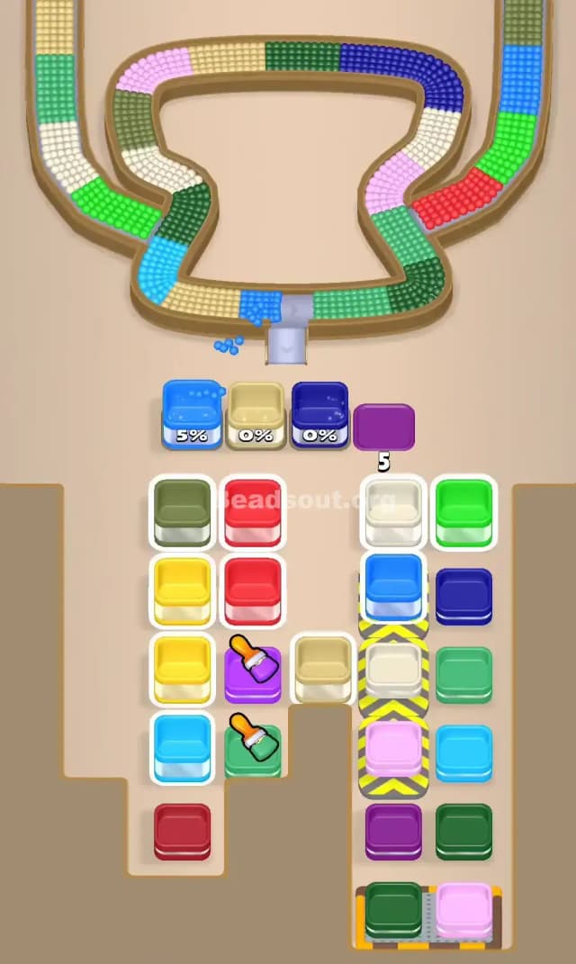 Beads Out Level 703 Solution 1