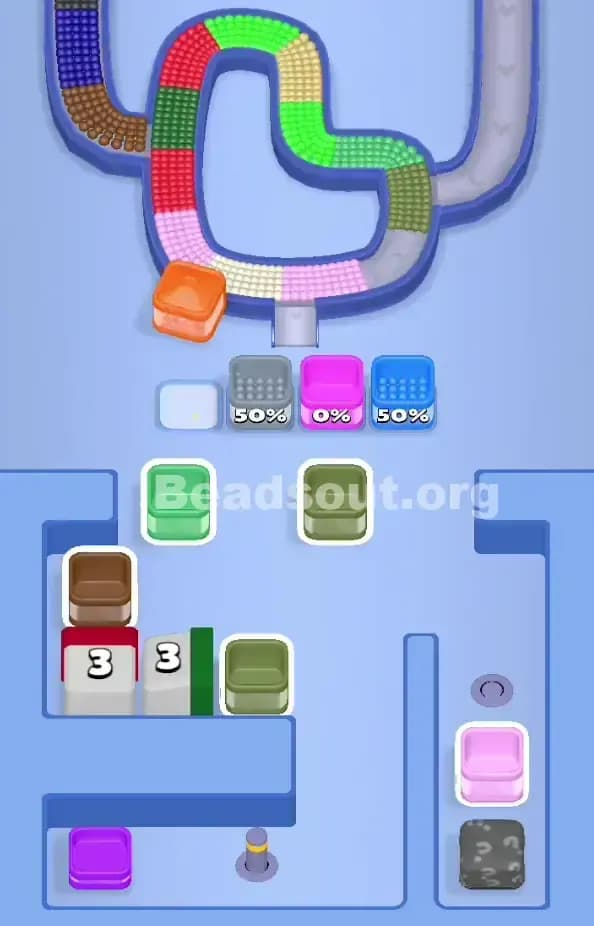 Beads Out Level 850 Solution 2