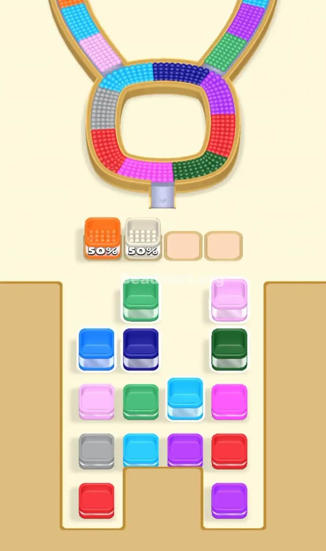 Beads Out Level 124 Solution 1