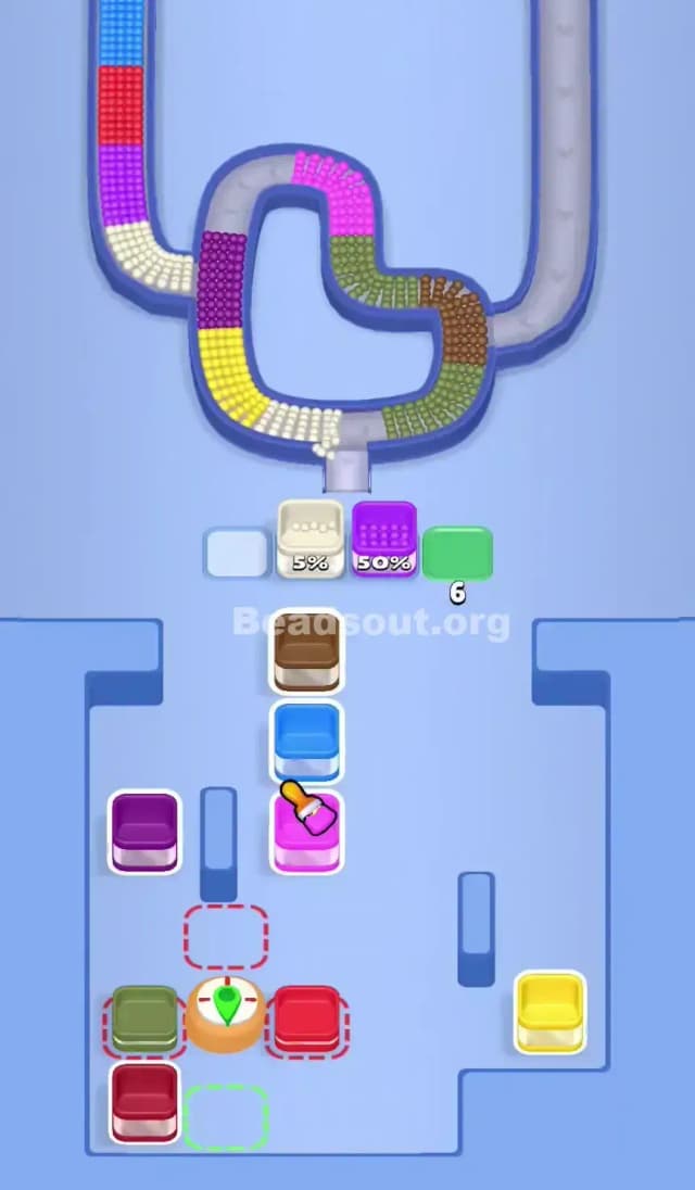 Beads Out Level 747 Solution 3