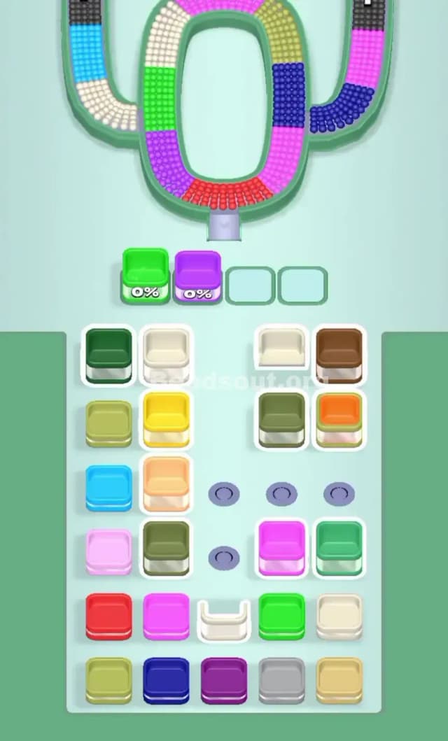 Beads Out Level 609 Gameplay