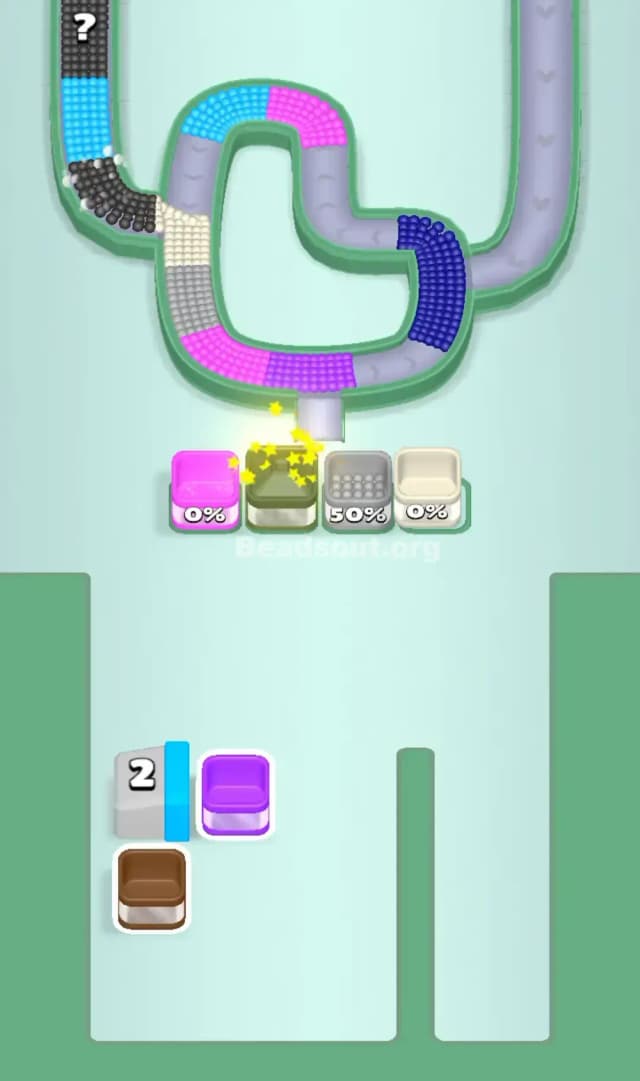 Beads Out Level 444 Solution 3