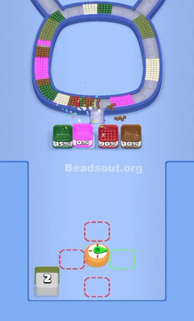 Beads Out Level 611 Solution 3