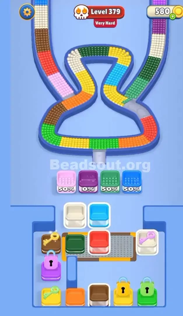 Beads Out Level 379 Solution 1