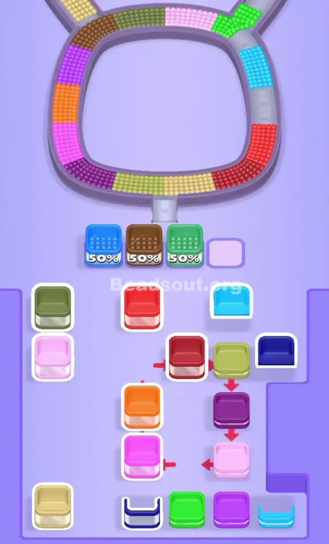 Beads Out Level 657 Solution 2