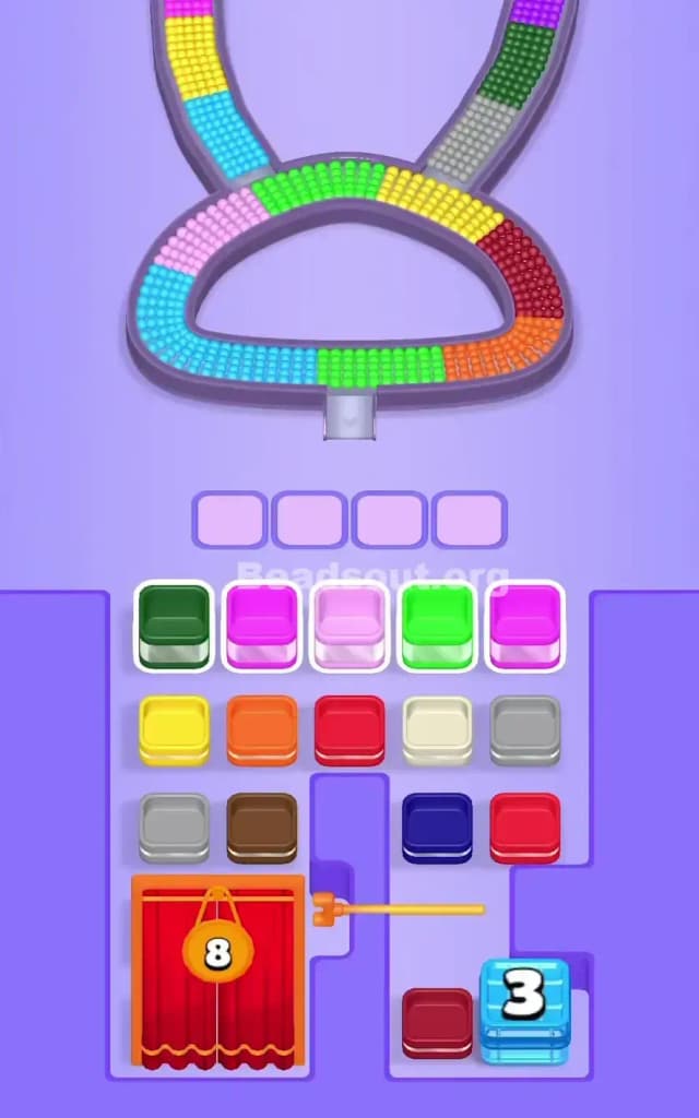 Beads Out Level 246 Gameplay