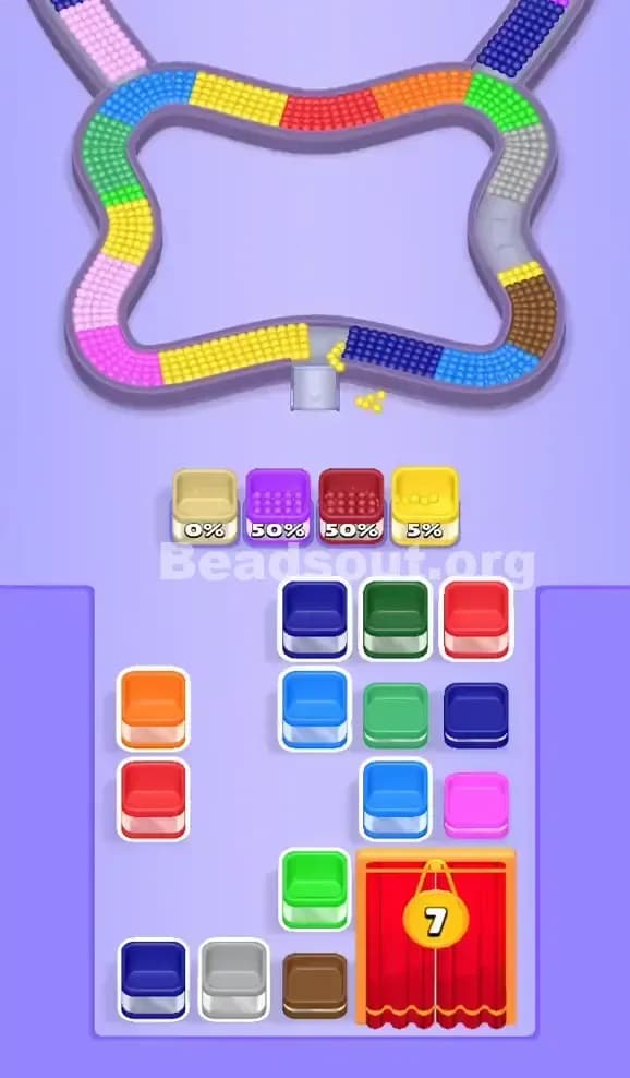 Beads Out Level 182 Solution 1