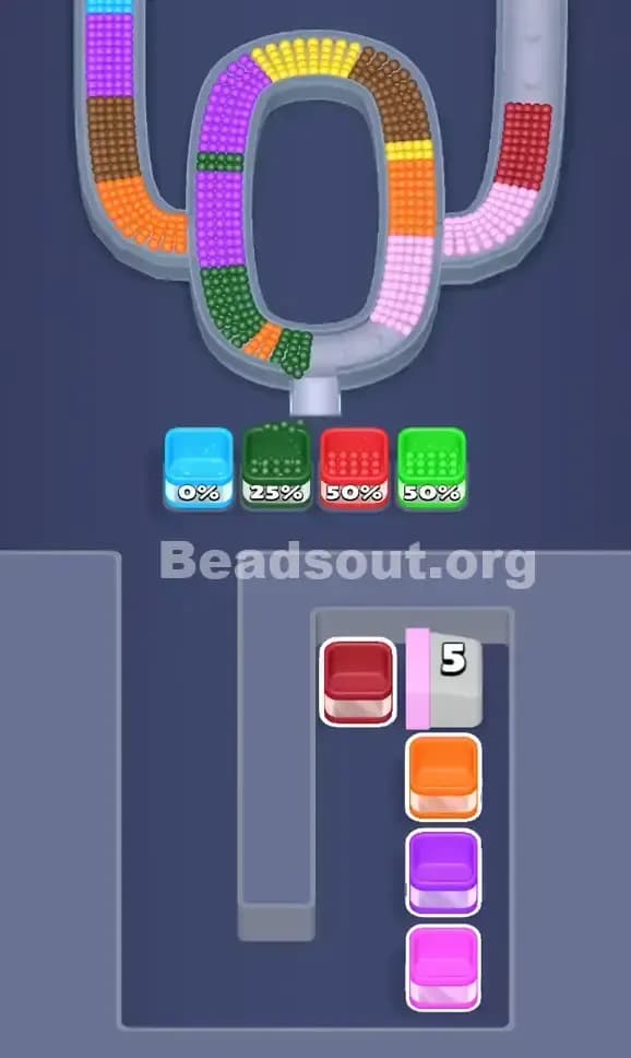Beads Out Level 52 Solution 1