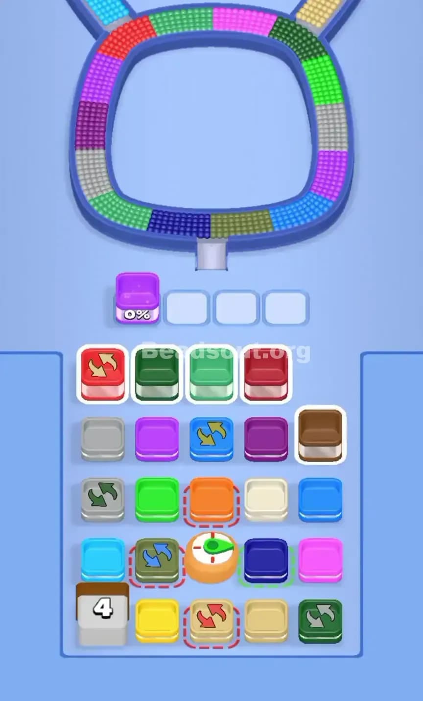 Beads Out Level 611 Screenshot