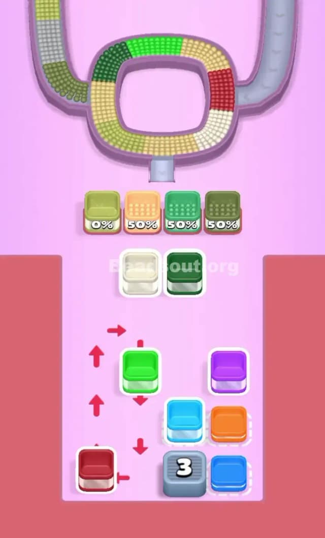 Beads Out Level 678 Solution 2