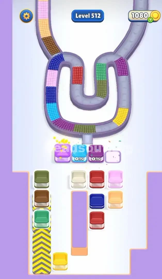 Beads Out Level 512 Solution 2