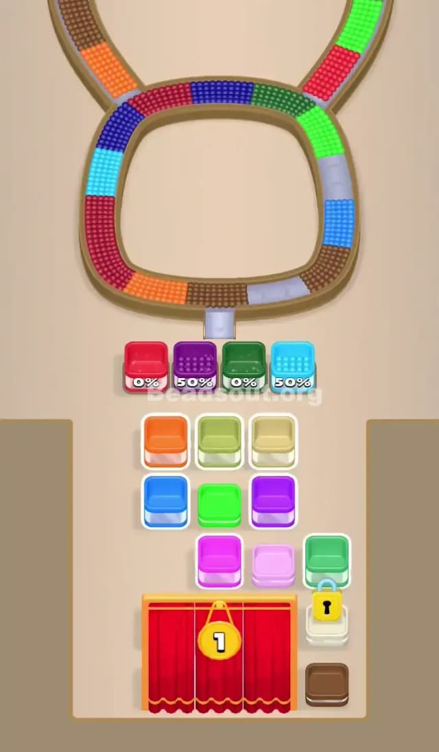 Beads Out Level 768 Solution 1