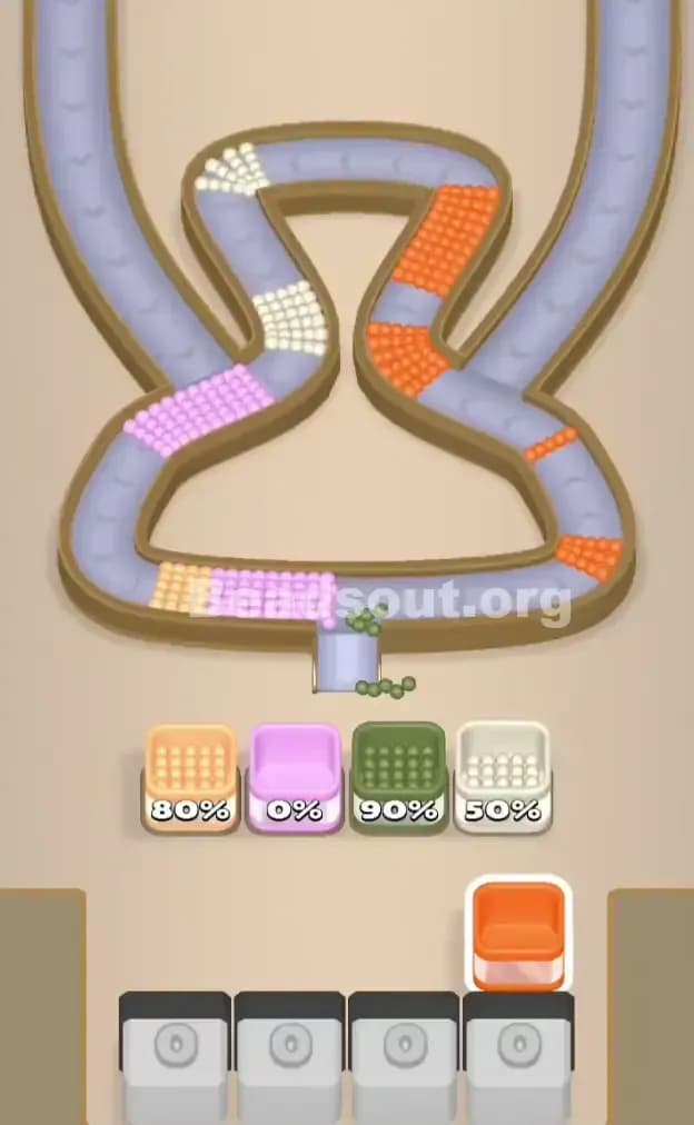 Beads Out Level 40 Solution 3