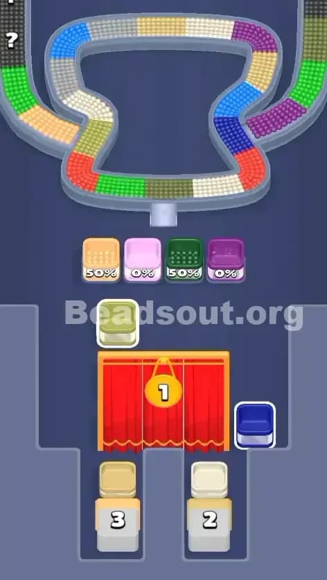 Beads Out Level 168 Solution 1