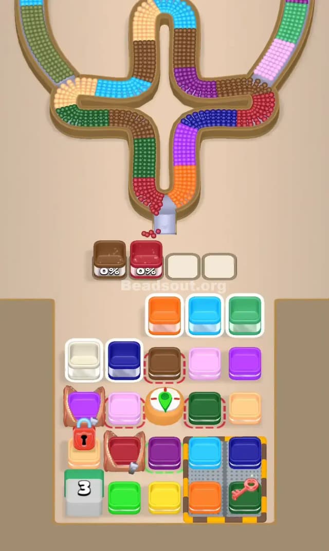 Beads Out Level 707 Gameplay