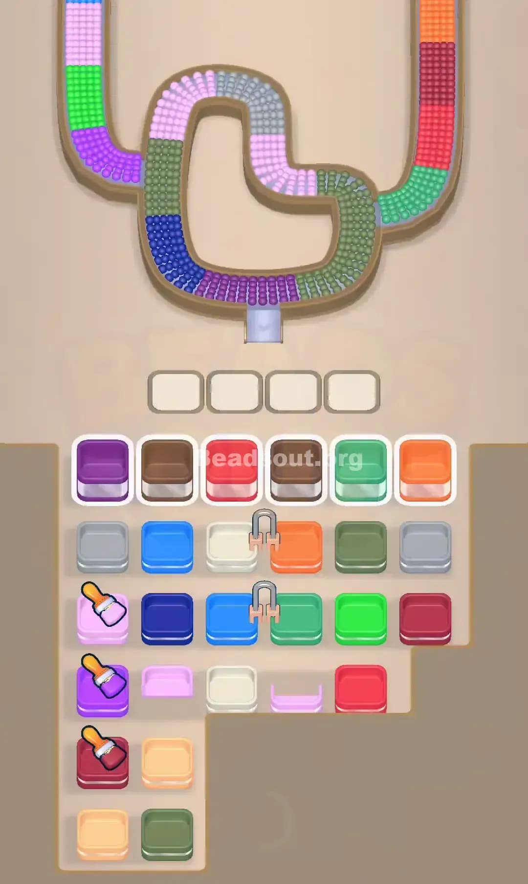 Beads Out Level 708 Screenshot