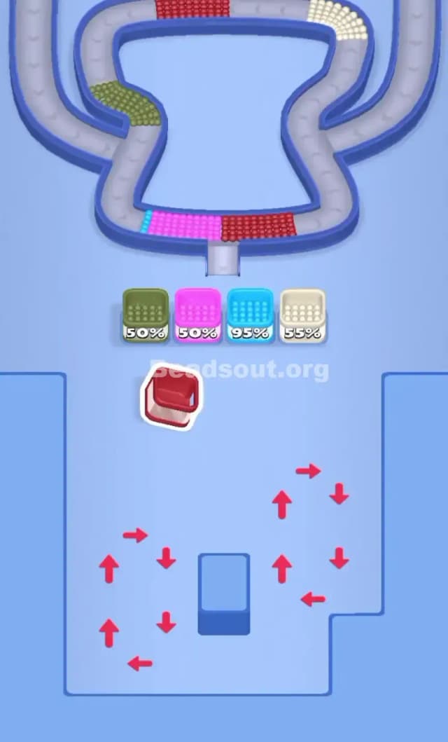 Beads Out Level 670 Solution 3