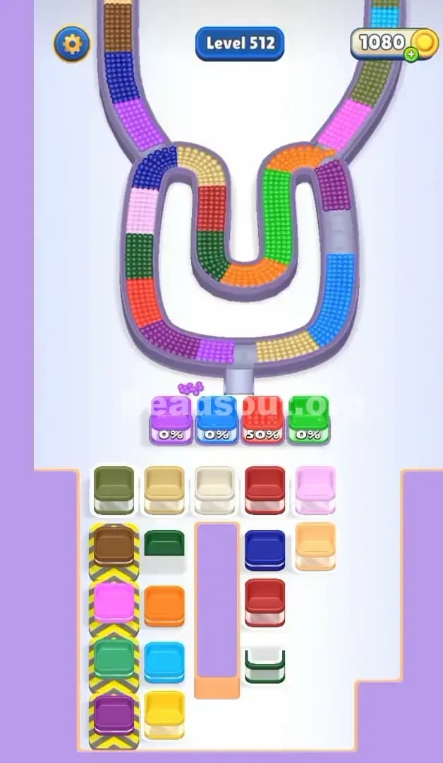 Beads Out Level 512 Solution 1