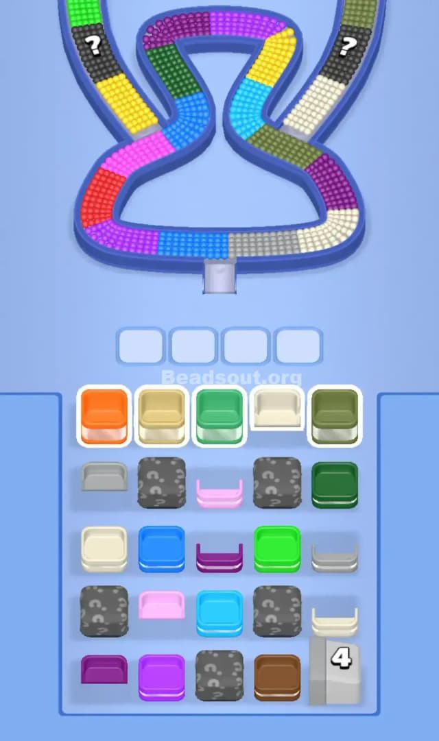 Beads Out Level 497 Gameplay