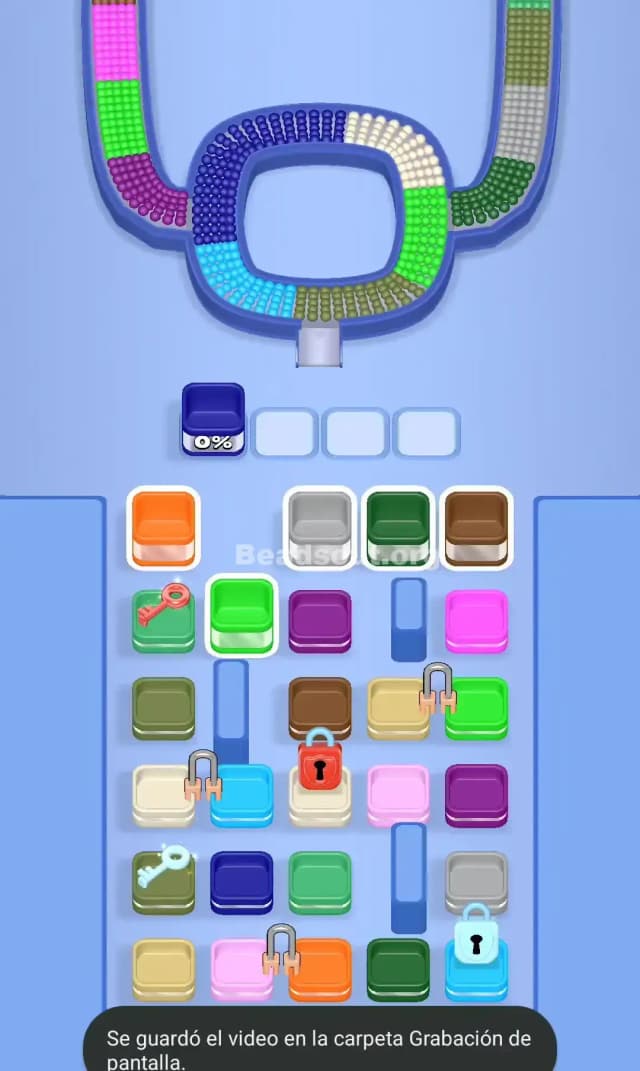 Beads Out Level 737 Gameplay