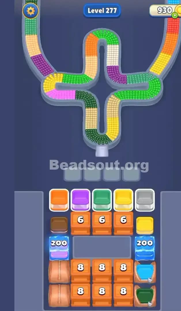 Beads Out Level 277 Screenshot